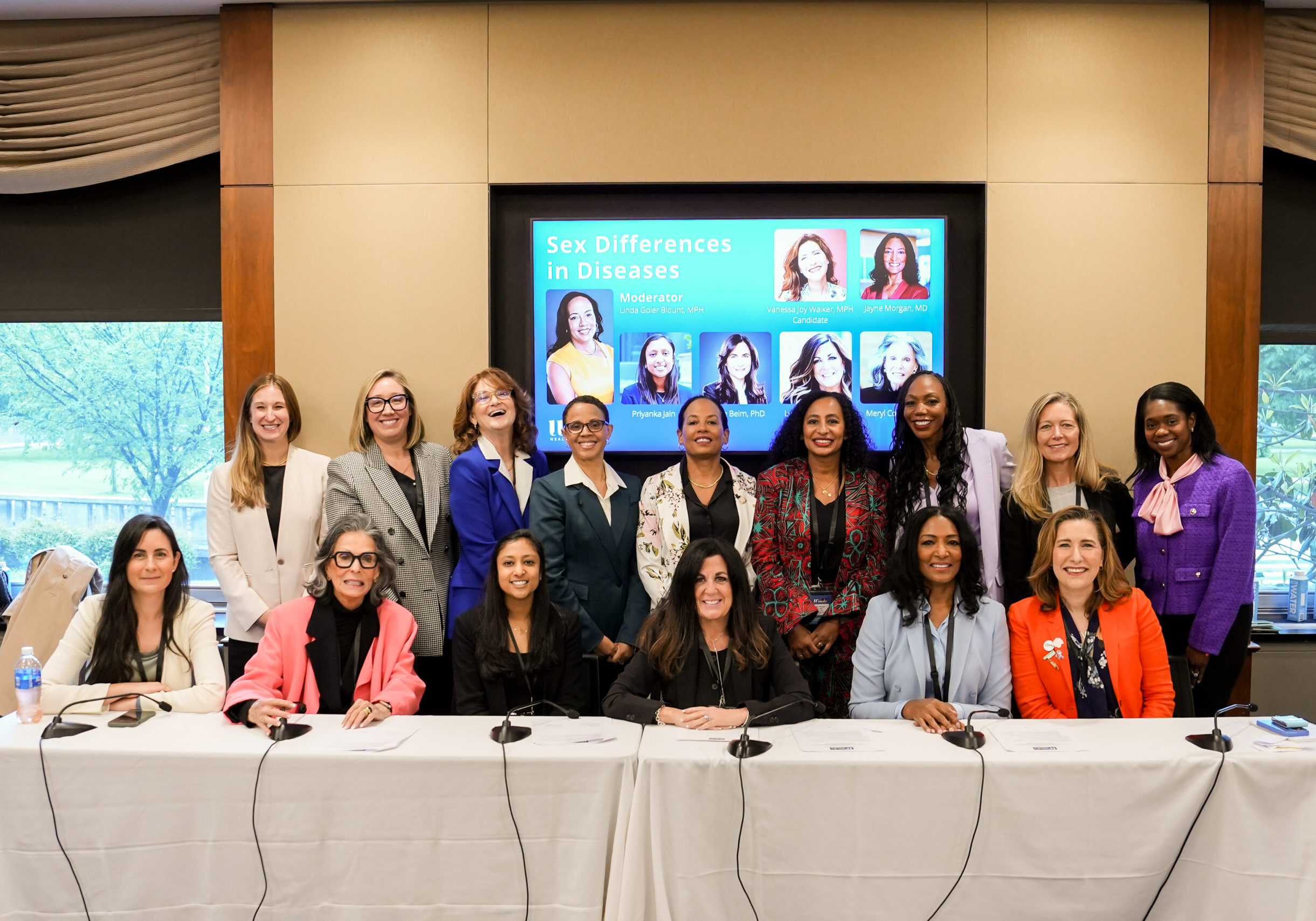 First-ever Congressional Briefing on Women's Health with experts addressing all aspects of health from head to toe over the lifespan where both U.S. Reps. Juan Ciscomani and Joyce Beatty spoke, May 2025.